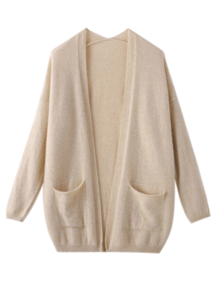 Wool Coat Peacoat - Wiosna Jesień Nowy Damski Sweter Kardigan
