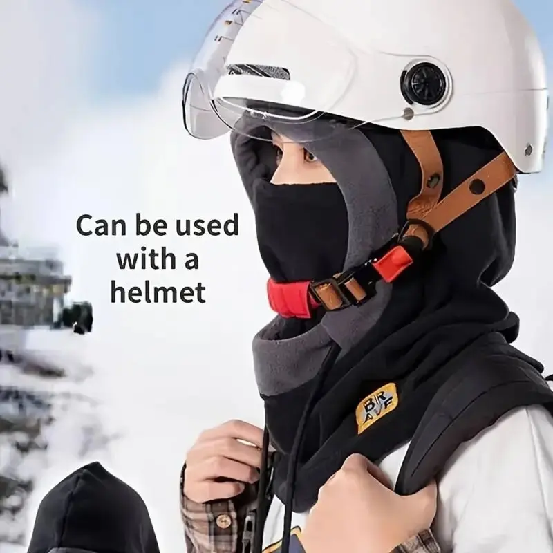 Ciepła czapka z kapturem, zimo – Neck Gaiter Fleece recenzja i cena
