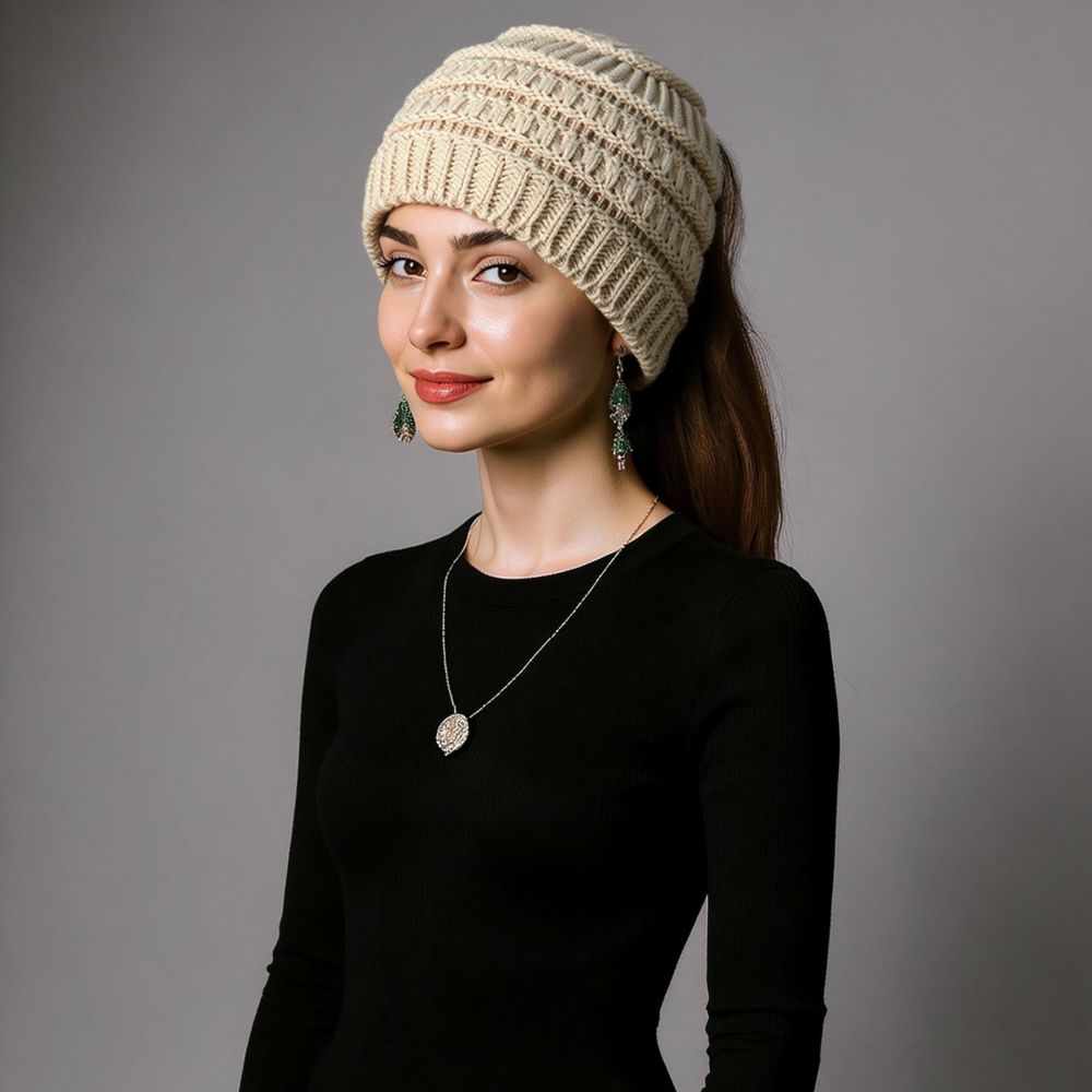 Jesienno-zimowa dzianinowa opa – Fleece Ear Warmer Band recenzja i cena