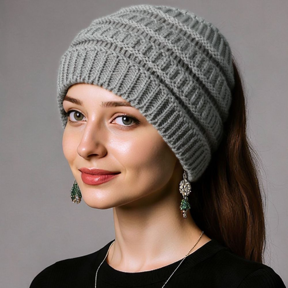 Jesienno-zimowa dzianinowa opa – Fleece Ear Warmer Band recenzja i cena