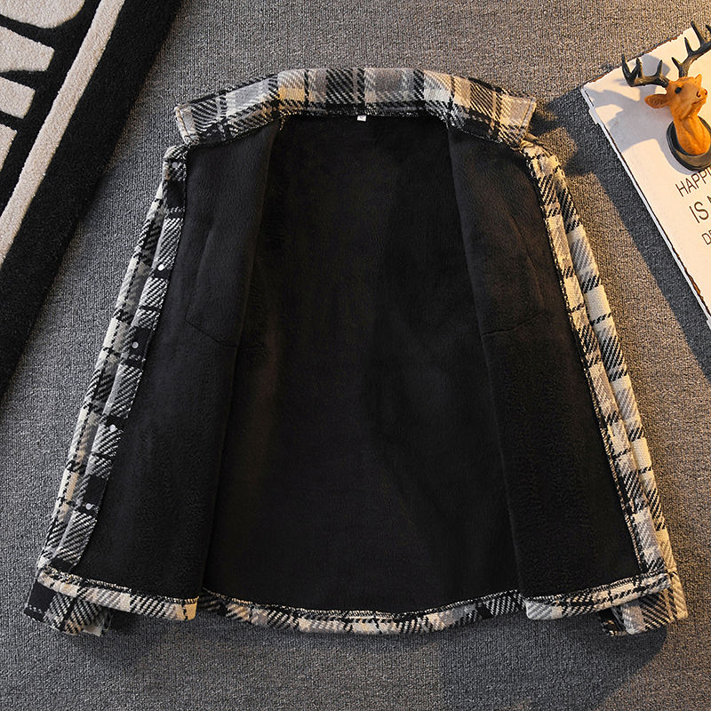 Męska koszula w kratę z flanel – Flannel Shirt Lined recenzja i cena