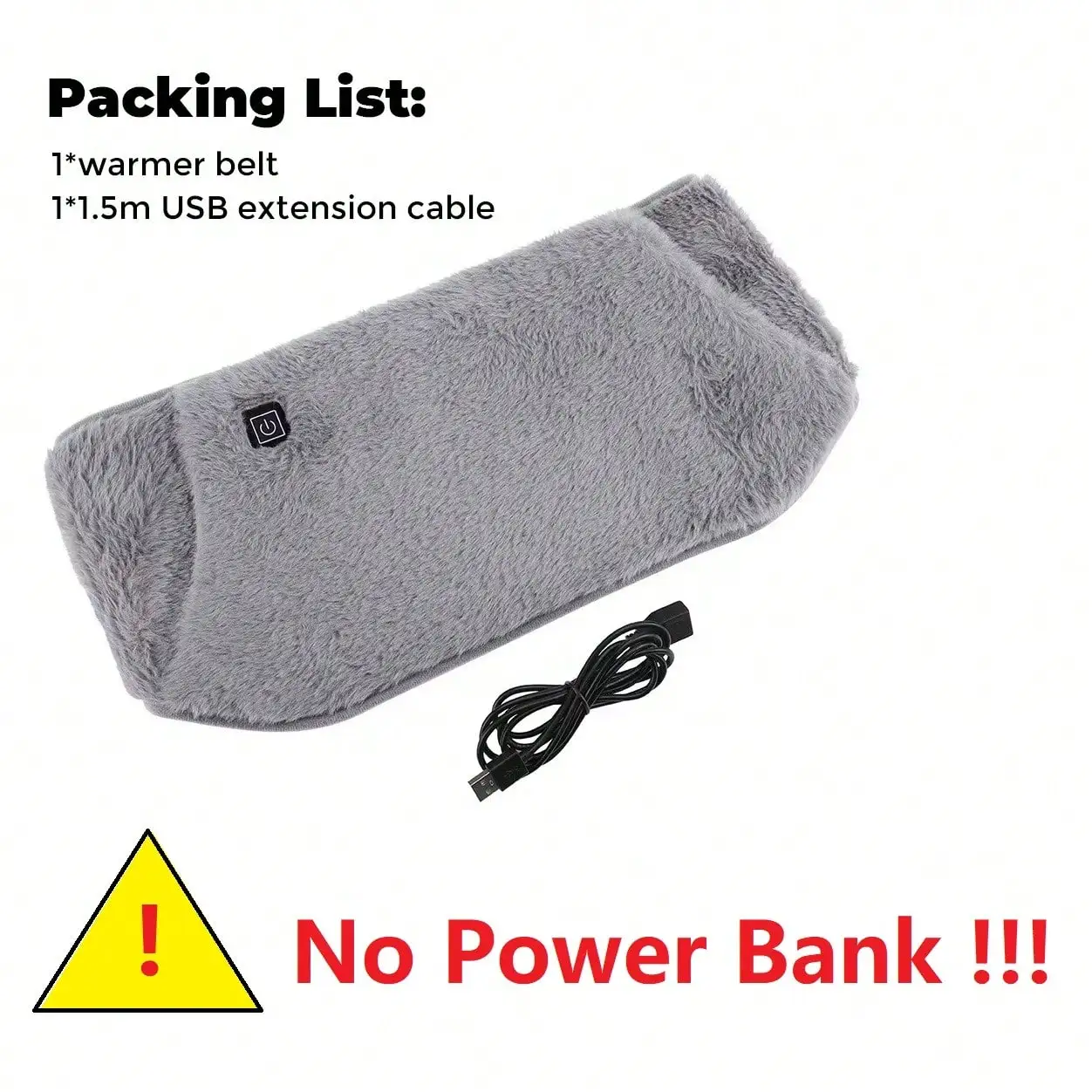 Zimowy, pluszowy pas grzewczy  – Hand Warmer Electric recenzja i cena