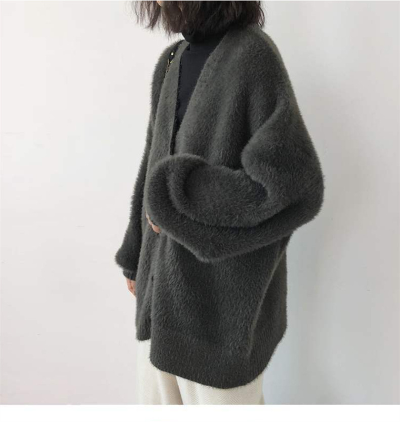 Sweter z imitacji futra norek, – Wool Coat Peacoat recenzja i cena