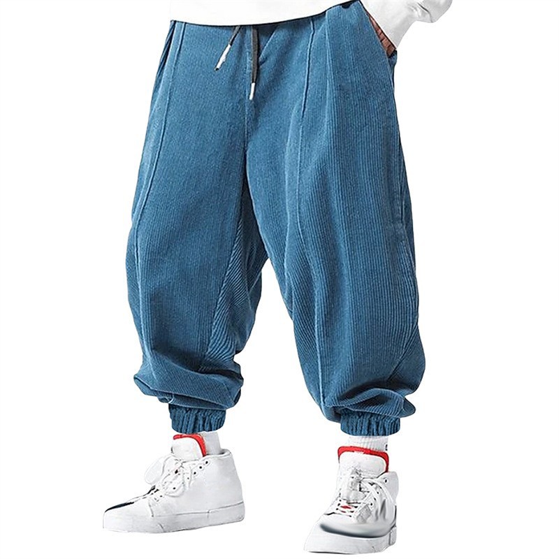 Męskie spodnie zimowe z grubeg – Corduroy Pant Warm recenzja i cena