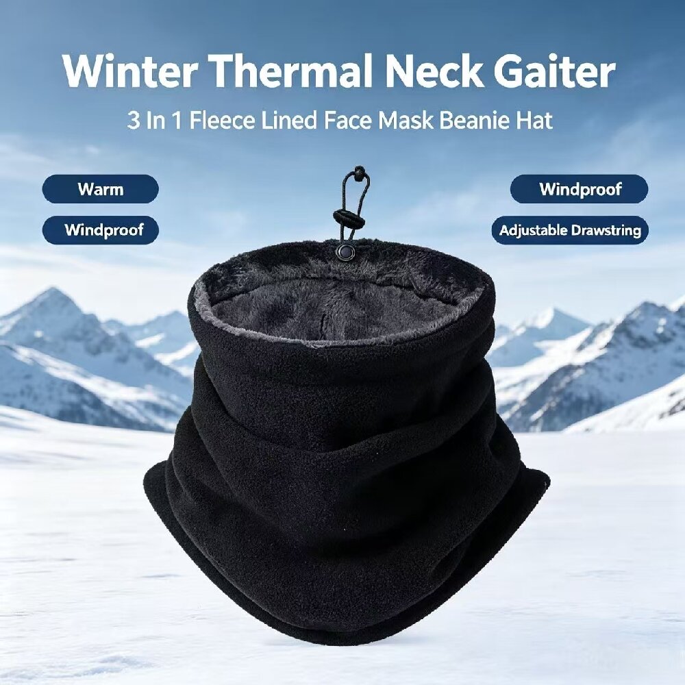 Zimowa maska motocyklowa dla m – Neck Gaiter Fleece recenzja i cena