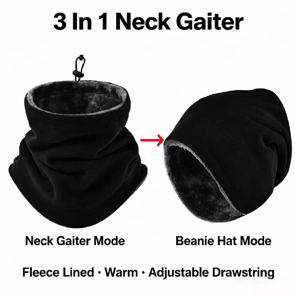 Zimowa maska motocyklowa dla m – Neck Gaiter Fleece recenzja i cena