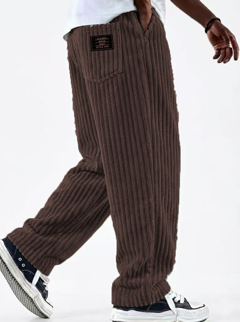 Zimowe spodnie z tkaniny sztru – Corduroy Pant Warm recenzja i cena